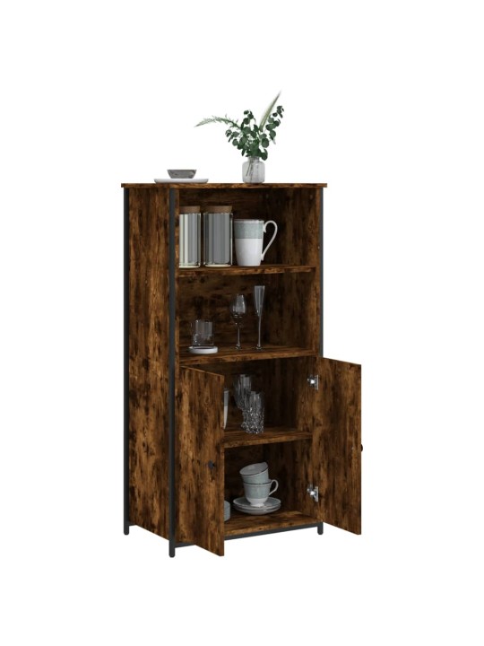 Skříňka kouřový dub 62 x 36 x 121,5 cm kompozitní dřevo