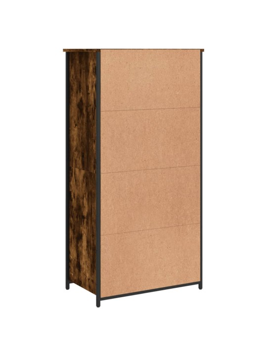 Skříňka kouřový dub 62 x 36 x 121,5 cm kompozitní dřevo