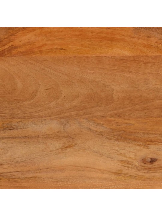 Konferenční stolek hnědý a černý 100x54x40 cm masivní mangovník