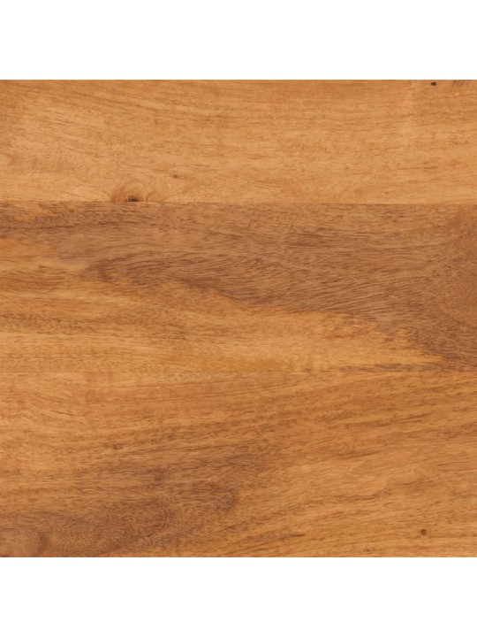 TV skříňka hnědá a černá 100 x 33,5 x 46 cm masivní mangovník