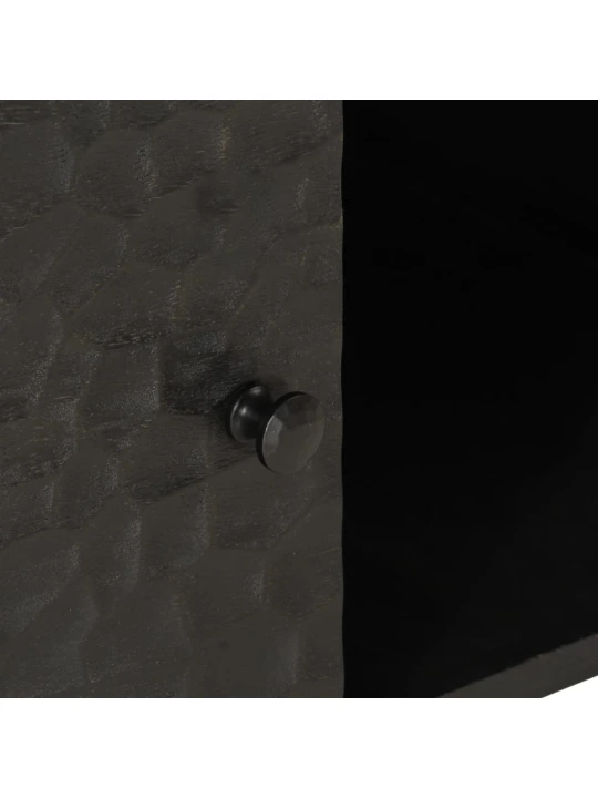 Konferenční stolek černý 100 x 54 x 40 cm masivní mangovník