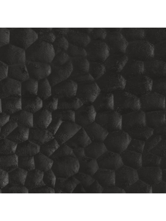 TV skříňka černá 100 x 33 x 46 cm masivní mangovníkové dřevo