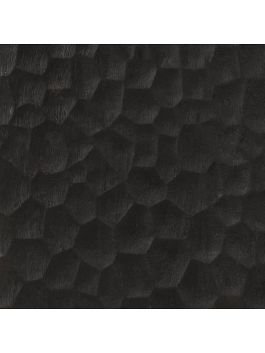 Odkládací skříňka černá 80x33x75 cm masivní mangovníkové dřevo