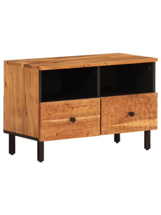 TV skříňka 70 x 33 x 46 cm masivní akáciové dřevo