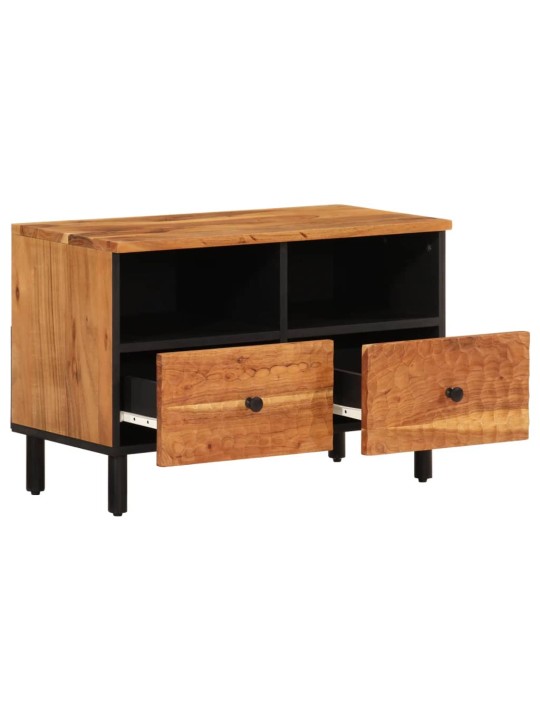 TV skříňka 70 x 33 x 46 cm masivní akáciové dřevo