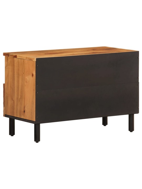 TV skříňka 70 x 33 x 46 cm masivní akáciové dřevo