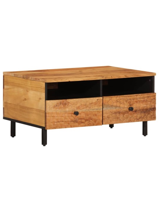 Konferenční stolek 80 x 54 x 40 cm masivní akáciové dřevo