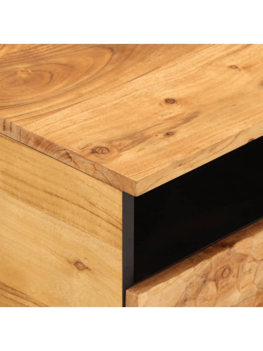 Konferenční stolek 80 x 54 x 40 cm masivní akáciové dřevo