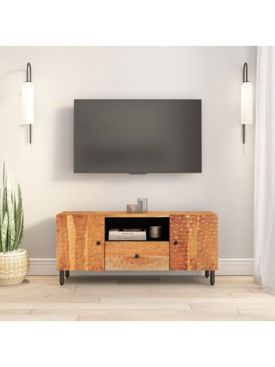 TV skříňka 105x33x46 cm masivní akáciové dřevo