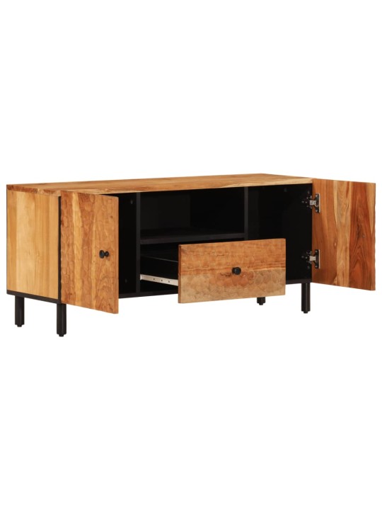 TV skříňka 105x33x46 cm masivní akáciové dřevo