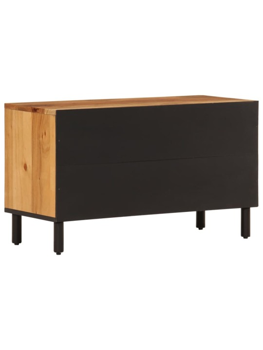TV skříňka 80x33x46 cm masivní akáciové dřevo