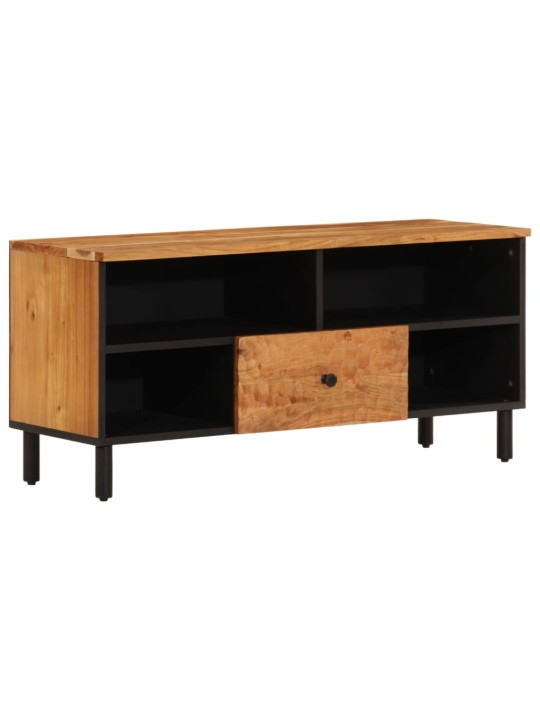 TV stolek 100 x 33 x 46 cm masivní akáciové dřevo