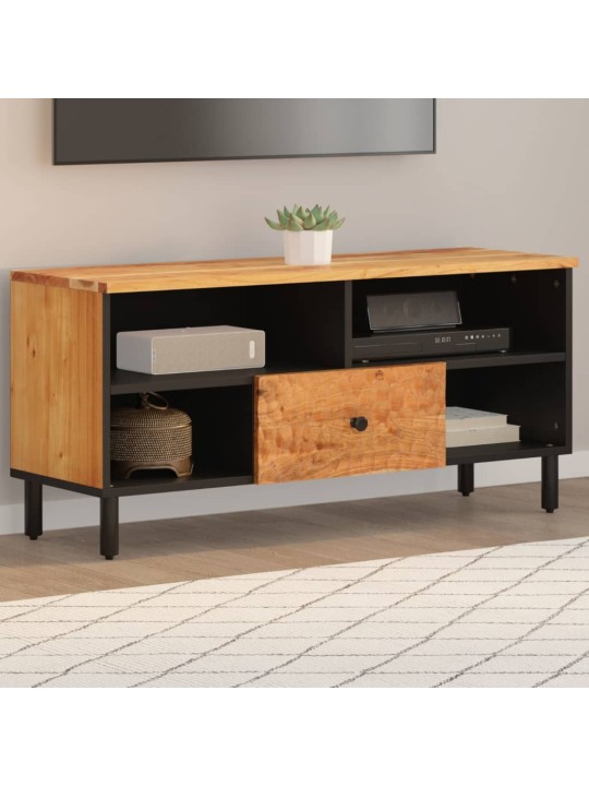 TV stolek 100 x 33 x 46 cm masivní akáciové dřevo