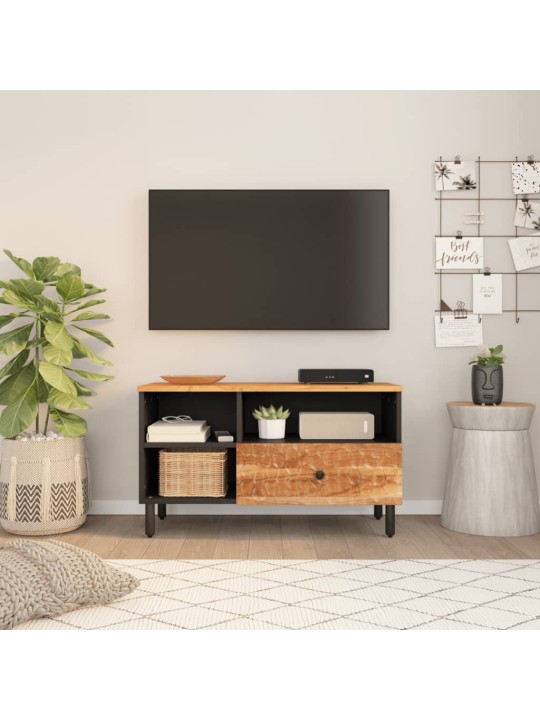 TV skříňka 80x33x46 cm masivní akáciové dřevo