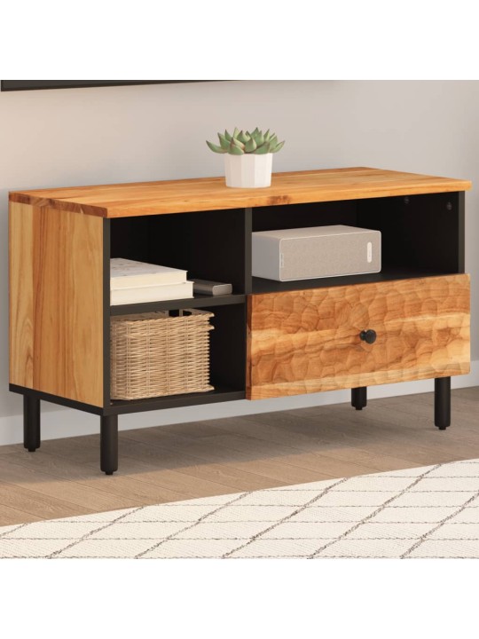TV skříňka 80x33x46 cm masivní akáciové dřevo