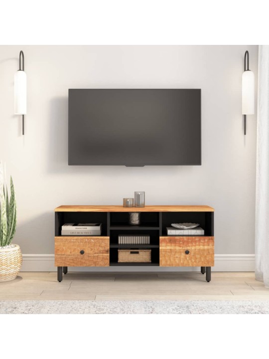 TV stolek 100 x 33 x 46 cm masivní akáciové dřevo