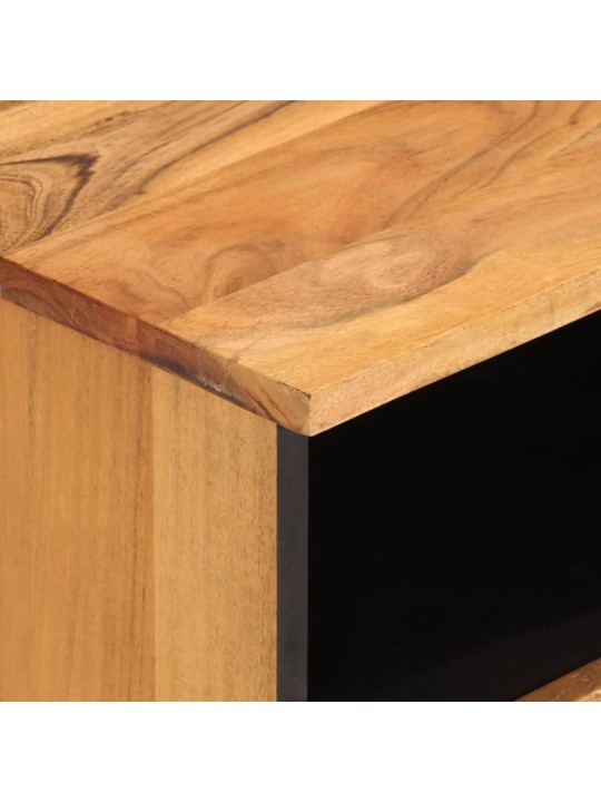 TV stolek 100 x 33 x 46 cm masivní akáciové dřevo