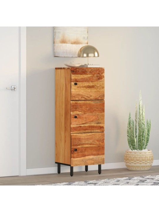 Skříň highboard 40 x 33 x 110 cm masivní akáciové dřevo