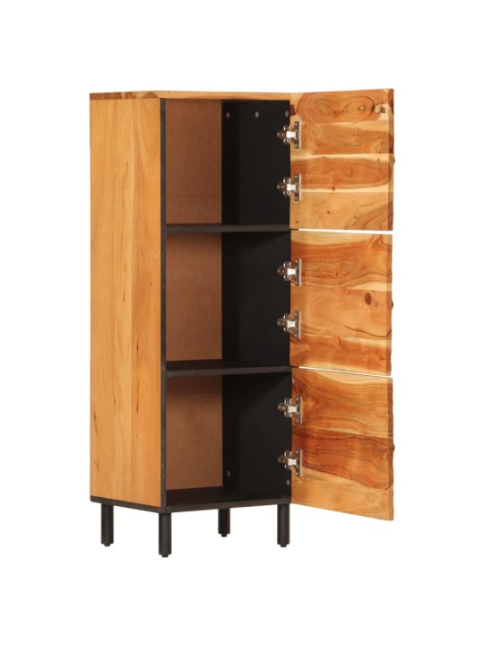 Skříň highboard 40 x 33 x 110 cm masivní akáciové dřevo
