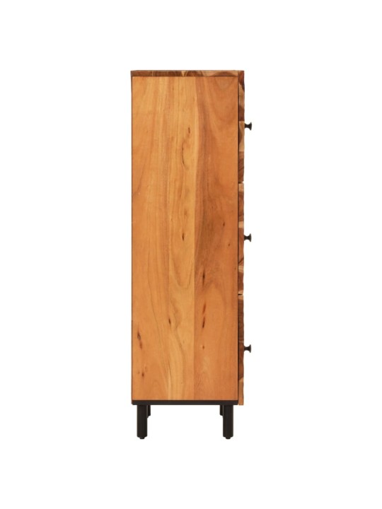 Skříň highboard 40 x 33 x 110 cm masivní akáciové dřevo