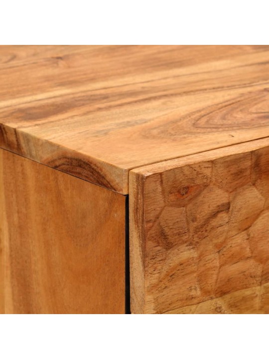 Skříň highboard 40 x 33 x 110 cm masivní akáciové dřevo
