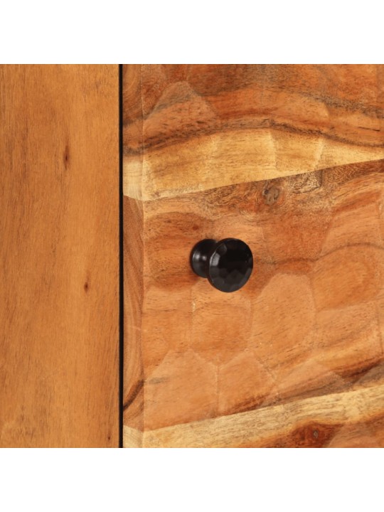Skříň highboard 40 x 33 x 110 cm masivní akáciové dřevo
