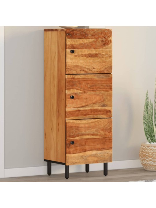 Skříň highboard 40 x 33 x 110 cm masivní akáciové dřevo
