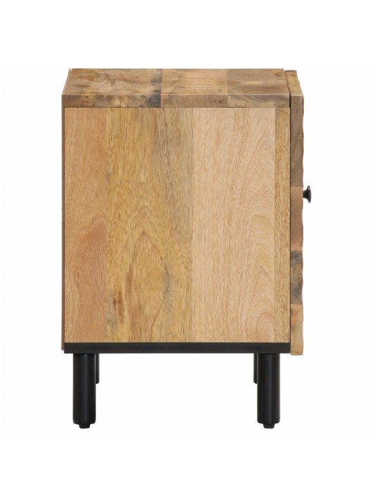 Noční stolky 2 ks 40 x 33 x 46 cm masivní mangovníkové dřevo