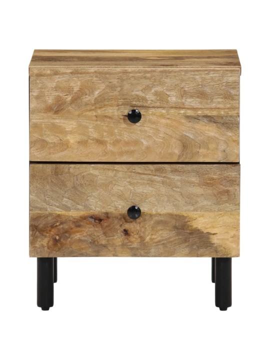 Noční stolky 2 ks 40 x 33 x 46 cm masivní mangovníkové dřevo