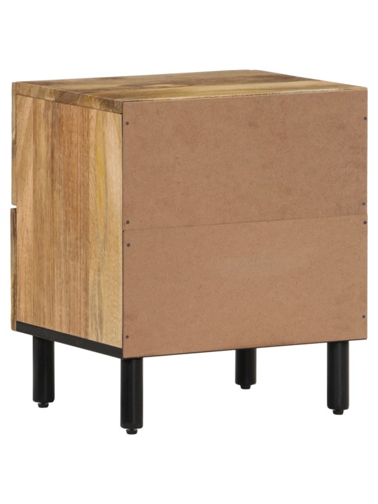 Noční stolky 2 ks 40 x 33 x 46 cm masivní mangovníkové dřevo