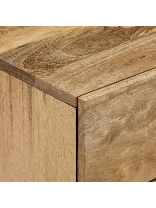 Noční stolky 2 ks 40 x 33 x 46 cm masivní mangovníkové dřevo