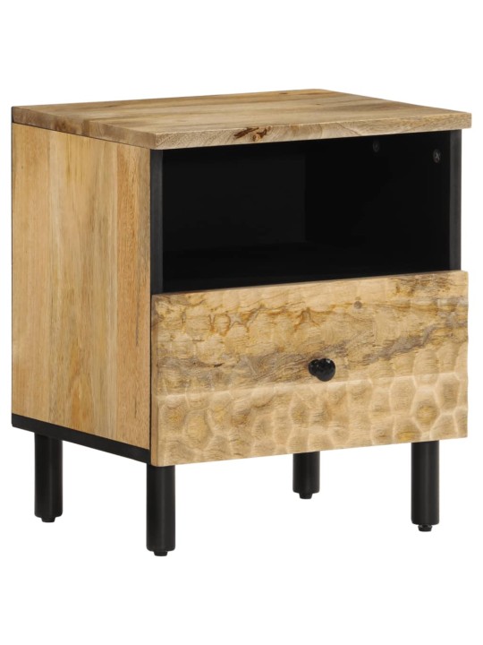 Noční stolky 2 ks 40 x 33 x 46 cm masivní mangovníkové dřevo
