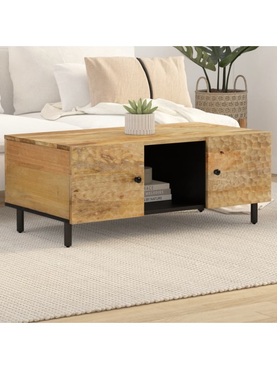 Konferenční stolek 100 x 54 x 40 cm masivní mangovníkové dřevo