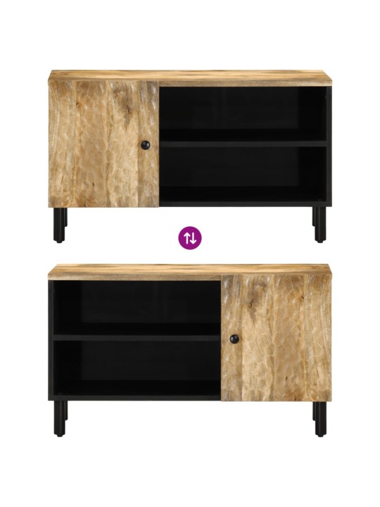 TV skříňka 80 x 31 x 46 cm masivní mangovníkové dřevo