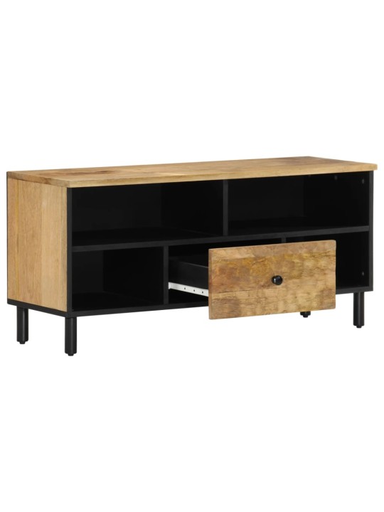 TV skříňka 100 x 33 x 46 cm masivní mangovníkové dřevo