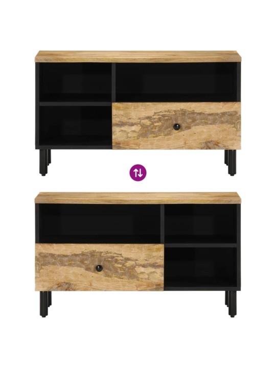 TV skříňka 80 x 33 x 46 cm masivní mangovníkové dřevo