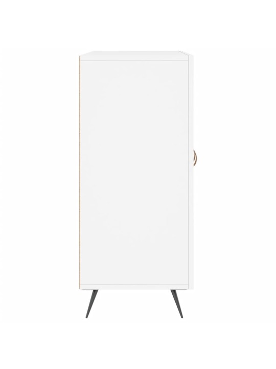 Příborník bílý 90 x 34 x 80 cm kompozitní dřevo