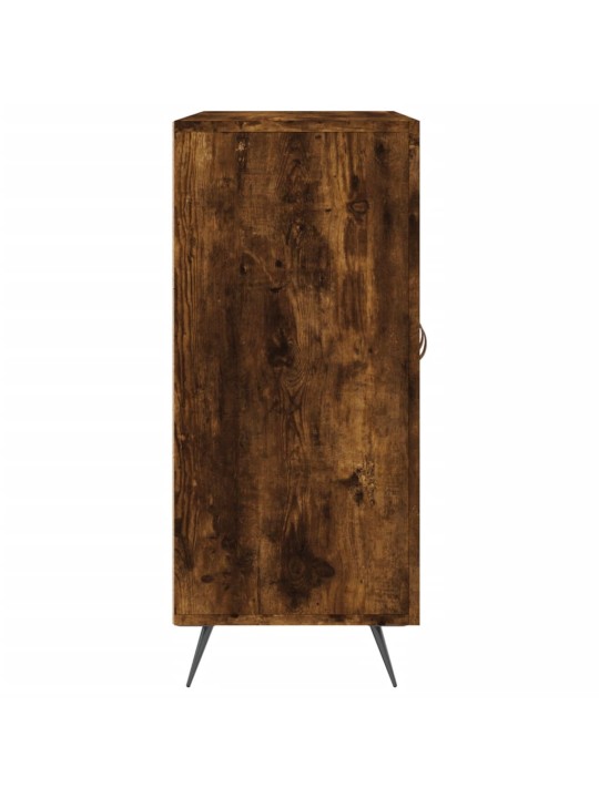 Příborník kouřový dub 90 x 34 x 80 cm kompozitní dřevo