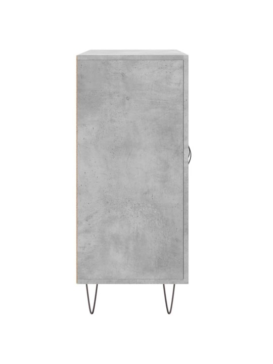 Příborník betonově šedý 90 x 34 x 80 cm kompozitní dřevo