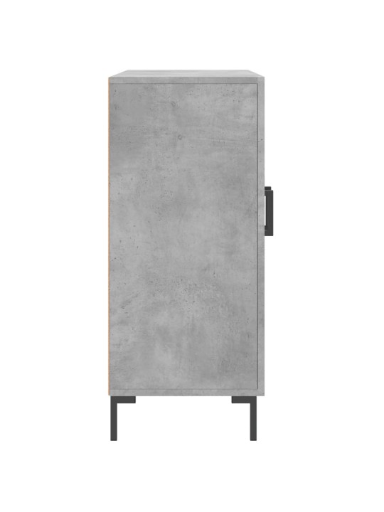 Příborník betonově šedý 90 x 34 x 80 cm kompozitní dřevo