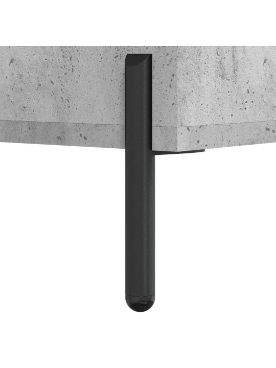 Příborník betonově šedý 90 x 34 x 80 cm kompozitní dřevo