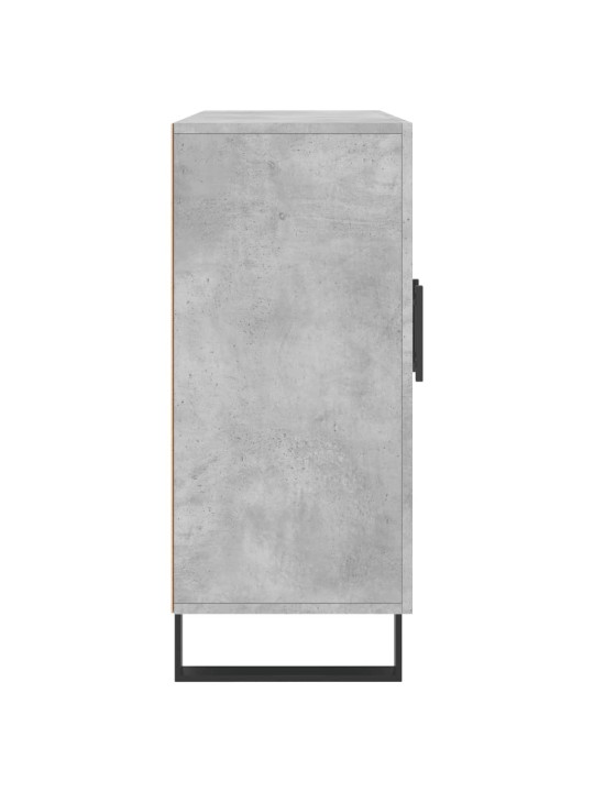 Příborník betonově šedý 90 x 34 x 80 cm kompozitní dřevo