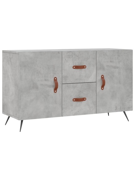 Příborník betonově šedý 100 x 36 x 60 cm kompozitní dřevo