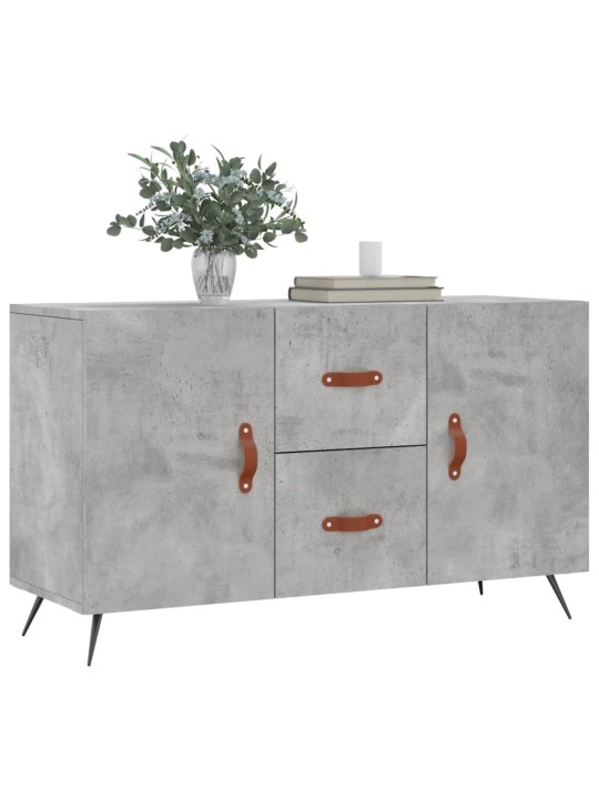 Příborník betonově šedý 100 x 36 x 60 cm kompozitní dřevo