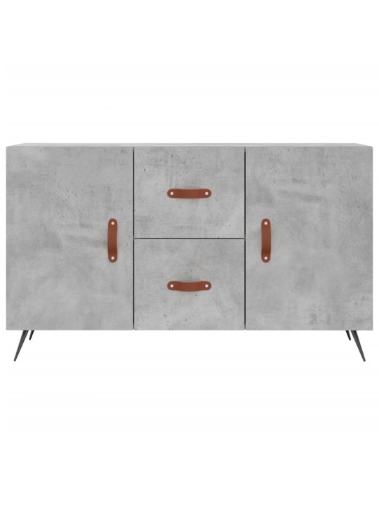 Příborník betonově šedý 100 x 36 x 60 cm kompozitní dřevo