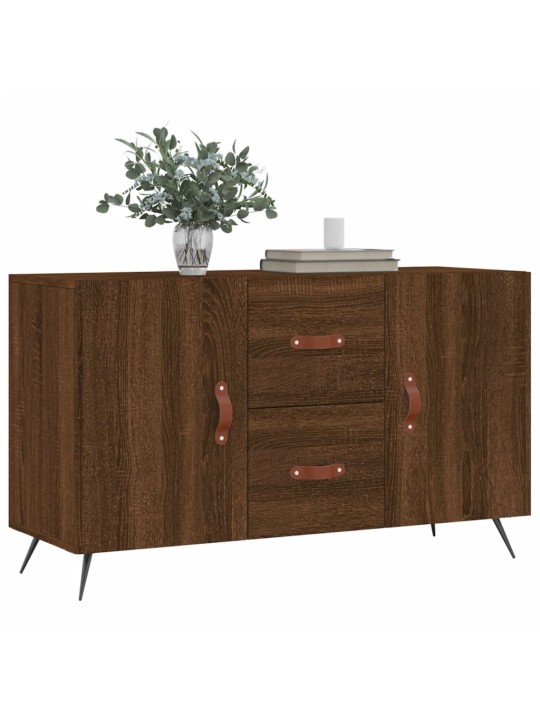 Příborník hnědý dub 100 x 36 x 60 cm kompozitní dřevo