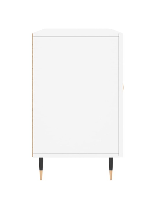 Příborník bílý 100 x 36 x 60 cm kompozitní dřevo