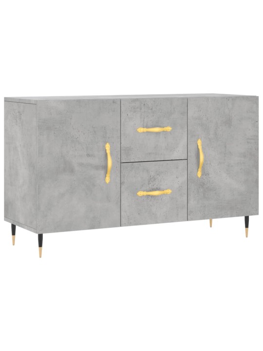 Příborník betonově šedý 100 x 36 x 60 cm kompozitní dřevo