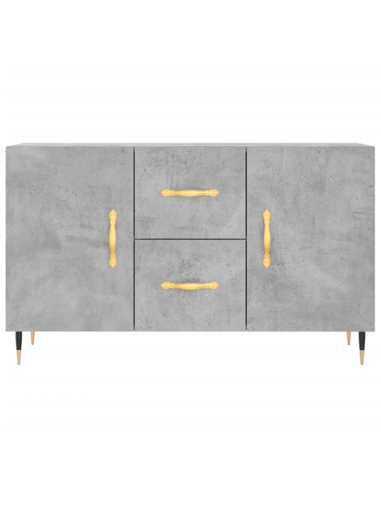 Příborník betonově šedý 100 x 36 x 60 cm kompozitní dřevo