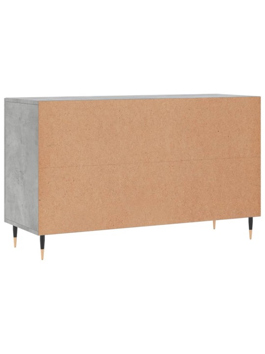 Příborník betonově šedý 100 x 36 x 60 cm kompozitní dřevo